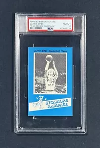 1982-83 Indiana State Larry Bird Sycamore Rampage PSA 8 NM-MT Tough Grade Rare! - Picture 1 of 2