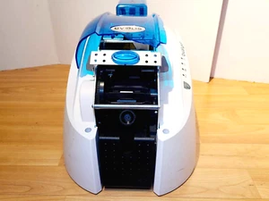 *BROKEN* EVOLIS DUALYS 3 BASIC PVC ID CARD BADGE THERMAL PRINTER DUA301OCH PARTS - Picture 1 of 12