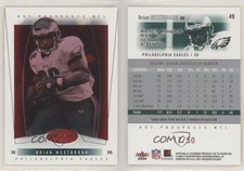 2004 Fleer Hot Prospects Red Hot /50 Brian Westbrook #49
