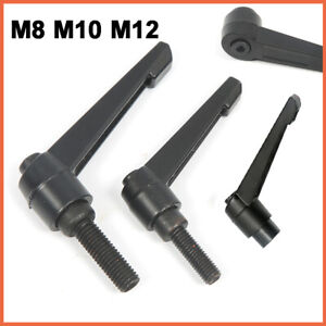 M8 M10 M12 Clamping Knob Lever Adjustable Machinery Handle Locking Thread Knob