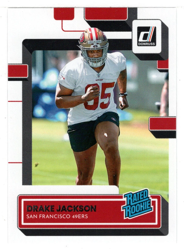 Drake Jackson RC - San Francisco 49ers (NFL) 2022 Donruss Football # 379 MT - Image 1 of 1