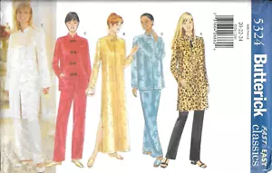 Pantalones Top túnica caftán sin cortar Butterick patrón de costura 5324 talla: 20-22-24 - Imagen 1 de 2
