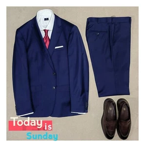 Traje azul de la marca Ted Marchel talla 40R - Imagen 1 de 12