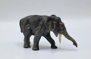 Gorgeous Antique Austrian Vienna Cold Painted Bronze Figure of Elephant - Picture 1 of 12