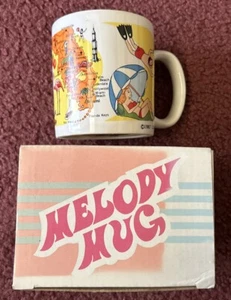 Taza Melody Welcome To The Sunshine State taza de café Florida 1987 - Imagen 1 de 11