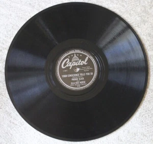Freddie Slack & Ella Mae Morse – Your Conscience Tells You So / Pig Foot Pete 78 - Picture 1 of 2