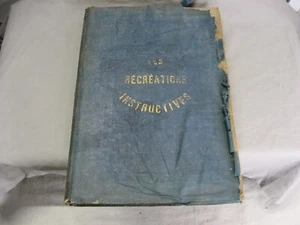 Beau livre abîmé mais les 12 gravures sont très belles Récréation instructive - Imagen 1 de 14