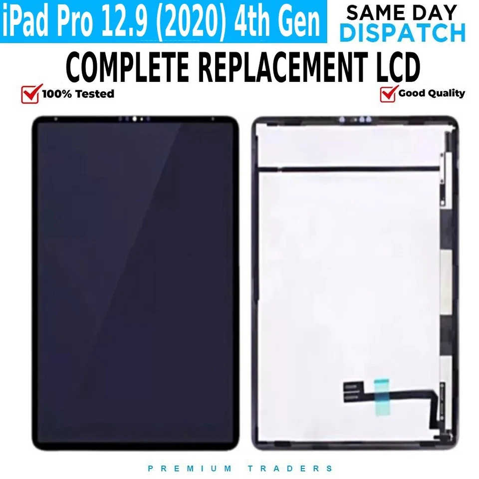 For iPad Pro 12.9 (2020) 4th Gen A2069 A2232 LCD Touch Screen Display Digitizer - Image 1 of 1