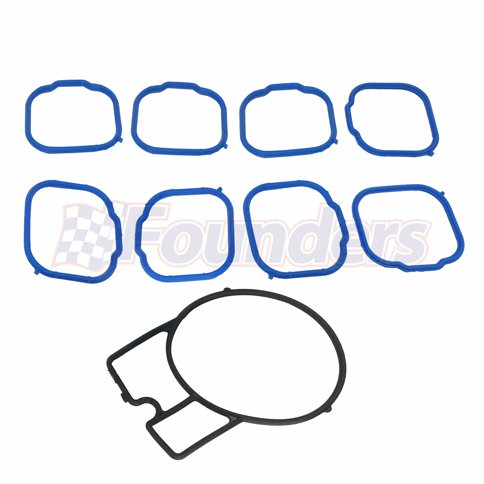 Throttle Body and Intake Gasket Kit For Cadillac DeVille Pontiac Bonneville 4.6L Foto 1 de 1