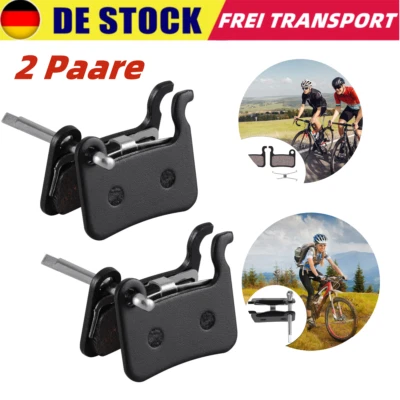 MARKENLOS 2x Fahrrad Bremsbeläge Deore Shimano XT Scheibenbremse Disc Beläge Bicycle Pads