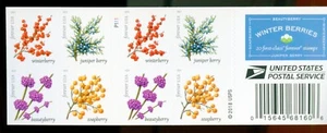 UNITED STATES 2018 WINTER BERRIES COMPLETE BOOKLET(20) FOREVER STAMPS MINT NH - Picture 1 of 1