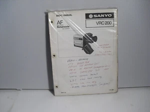 Sanyo Videorecorder 200 Grundanleitung - Bild 1 von 2