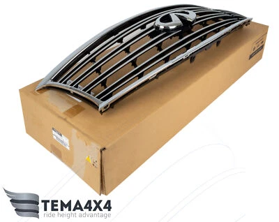 Genuine OEM Non Sport Front Grille Chrome for Infiniti M37 M56 Q70 62310-1MA0B - Image 1 of 4