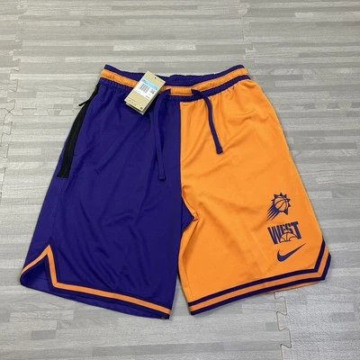 Мужские баскетбольные шорты Nike Dri-Fit Phoenix Suns Courtside средние 9 дюймов DZ0943 58 долл. США - Изображение 1 из 4