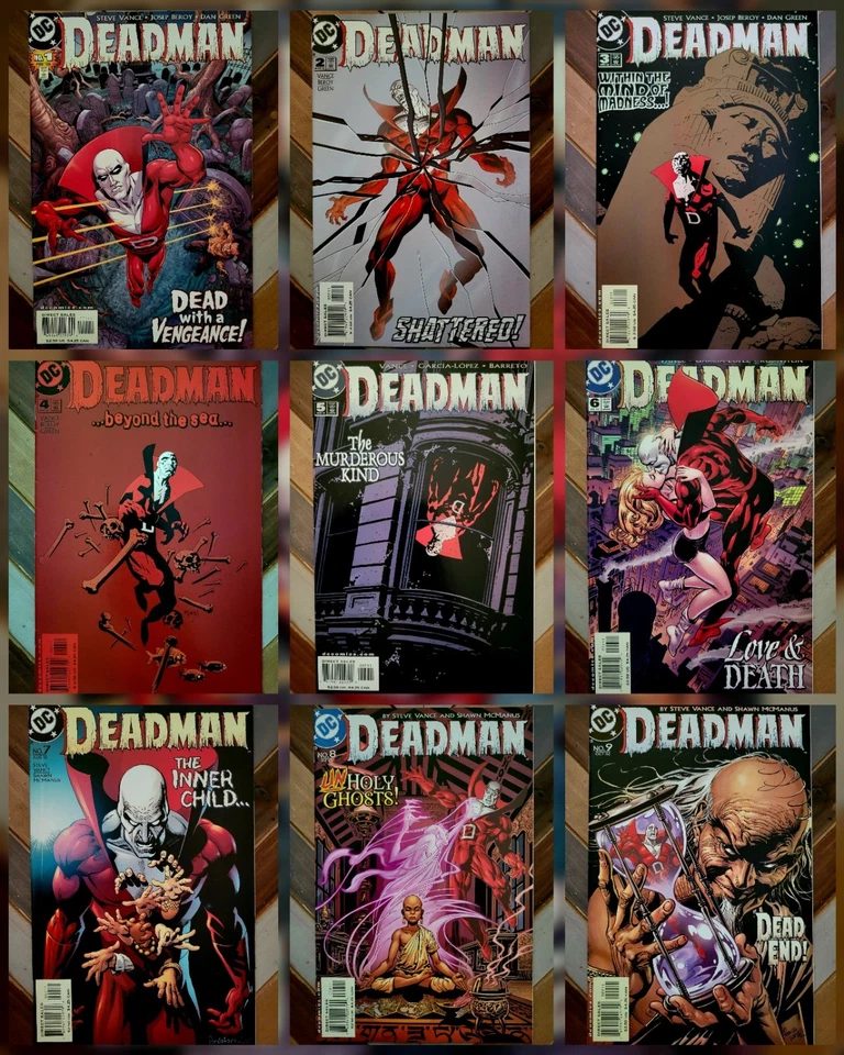 DEADMAN #1-9 VF 8.0 (DC 2002) Complete Series + Mignola Covers! By Steve Vance - Image 1 of 4
