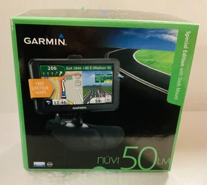 Garmin Nuvi 50 lm  5” Lifetime GPS Navigator-Lifetime Maps- NIB - Picture 1 of 2