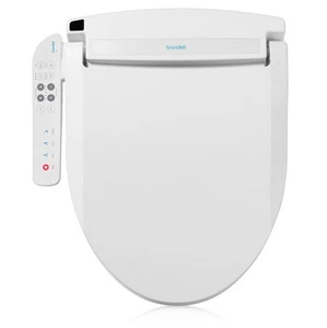 Brondell BL67 Round Swash Electronic Bidet Seat Fits Round Toilets White - Picture 1 of 5