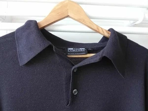 Via Cortesa Pullover, Gr.50, Dunkelbau, Wollmischung, klassisch - Bild 1 von 6