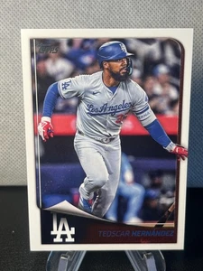 2025 Topps Teoscar Hernandez Flagship Collection #14 Los Angeles Dodgers - Picture 1 of 2