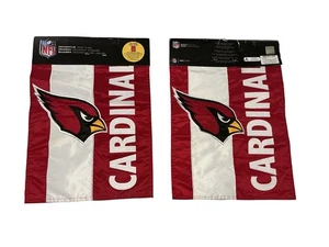 Arizona Cardinals Garten Flagge 12x18 | NFL Team Logo Yard Dekor | Rot Schwarz - Bild 1 von 2