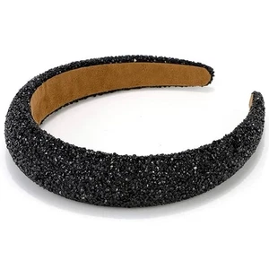 A New Day Black Glitter Headband (1.33 in) Brand New with Tags!! - Picture 1 of 3