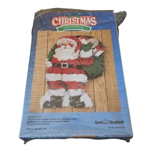 Vintage 1991 NEU Good Shepherd Christmas Santa's Gifts 95869200 20x27 Laurel Blake - Bild 1 von 8