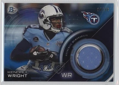 2015 Bowman Relics Blue /99 Kendall Wright #BR-KW - Image 1 of 2