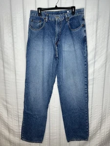VTG Lucky Brand Dungarees Men's Size 34x35 by Gene Montesano Jeans Made In USA - Picture 1 of 8