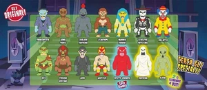 Monster Flex Allungamostri 3' Series Characters Super Safer IN Choice - Picture 1 of 27