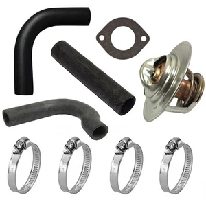 Clamps Thermostat Radiator Hose Kit Fits Ford Tractor 700 800 900 2000 4000 NAA - Picture 1 of 12