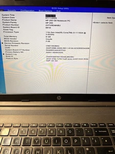 Hp i3 -11th Gen Laptop 3.00 GHz READ DESCRIPTION - Picture 1 of 8