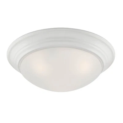 Used Designers Fountain 1360M-MW Tap - 2 Light Flush Mount In Traditional - Image 1 of 3