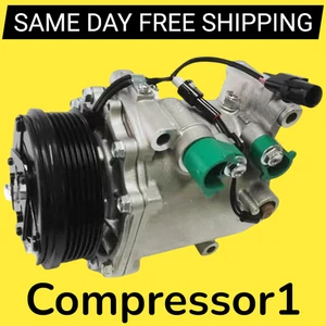 AC Compressor For Mitsubishi Endeavor V6 3.8L 2004-2011 Galant V6 3.8L 2004-2009 - Picture 1 of 3