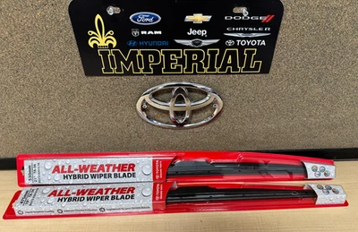 TOYOTA SUPRA 1993-1998 ESCOBILLAS LIMPIAPARABRISAS HÍBRIDAS GENUINAS PARA TODO TIPO DE CLIMA Foto 1 de 4