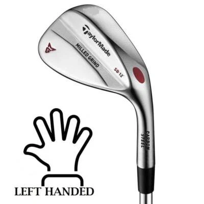 L/Handed TaylorMade Milled Grind 56° Sand Wedge w/ D/Gold 105 X-Stiff Flex Shaft - Image 1 of 4