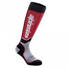 Alpinestars (Adult) Socks - MX Plus (Black/Grey/Red)