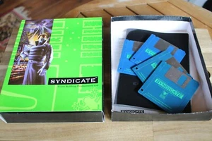 Syndicate - Commodore Amiga Spiel - Originalverpackt, komplett - Bild 1 von 6