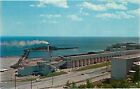 Postcard Birds Eye View Reserve Mining Co. E.W. Davis Works Silver Bay Minnesota