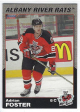 2005-06 Albany River Rats (AHL) Choice Marketing Adrian Foster