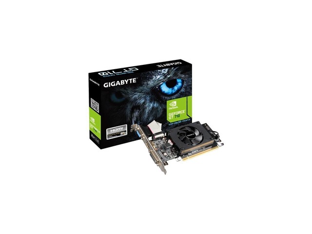  GIGABYTE GeForce GT 710 2GB 64-Bit DDR3 PCI Express