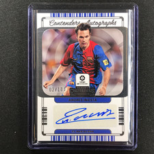 2022-23 Chronicles La Liga ANDRES INIESTA Contenders Auto Silver 2/10