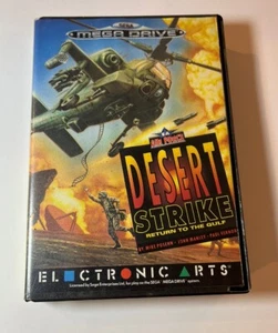 TESTED! Desert Strike Sega Mega Drive - Free Aus Post! In Replacement Case - Picture 1 of 10