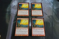 MTG - 4 x Grapeshot - EX/NM Condition - Timespiral