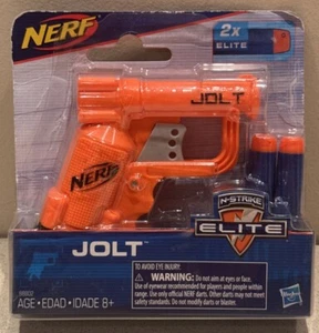 Nerf N-Strike Elite Jolt Orange Blaster Toy Gun with 2 Darts.  NEW in Package - Picture 1 of 4