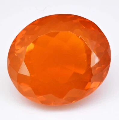 78.60 Ct Orange Opal Welo Mexican Rare Gemstone Certified - Image 1 of 4