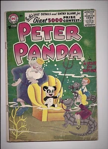 PETER PANDA #20 1956 DC COMICS  SILVER AGE  FUNNY ANIMALS  SOLID GD+ - Picture 1 of 2
