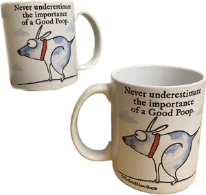 Used Red and Howling Funny Print Dog Mugs Set Of 2 - Picture 1 of 12