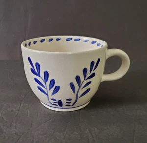 Talavera by Casa Cristina, 7615247 Blue & White Mug 3 1/2 " Tall x 4 3/8" W - Picture 1 of 7