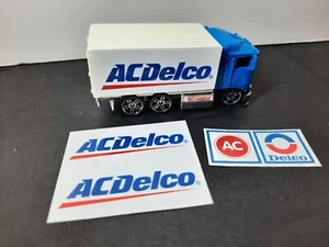 AC Delco - 4 pegatinas - se adapta a Hot Wheels / Caja de cerillas / 1/64 camiones - Remolque personalizado - Imagen 1 de 3