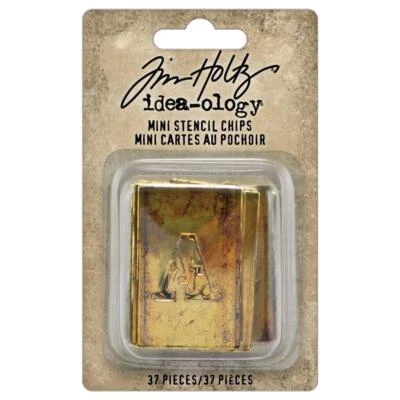 Tim Holtz Mini Stencil Chips  35pc - Image 1 of 3
